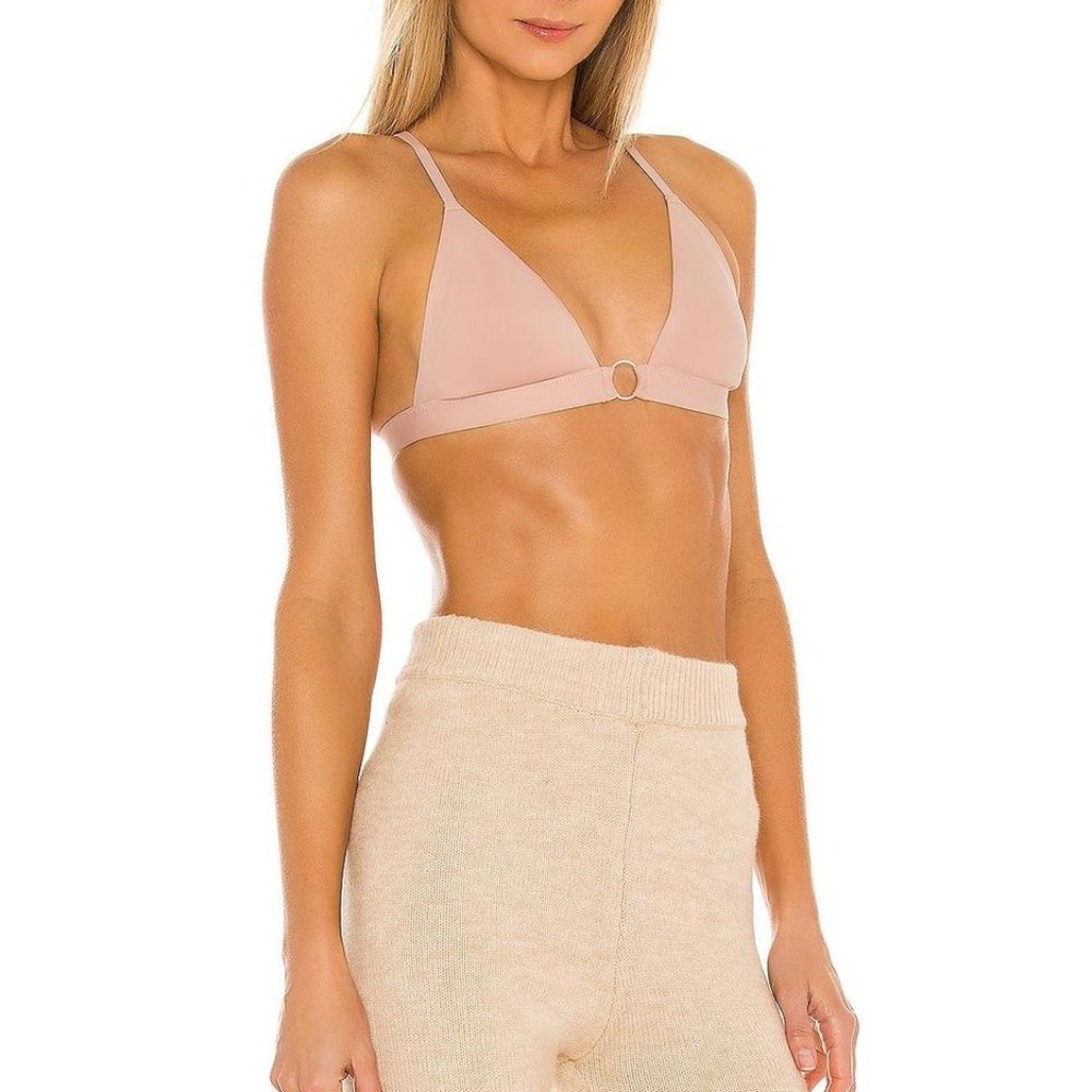 Free People Oh Scuba Bralette Antique Shell - Picture 2 of 3